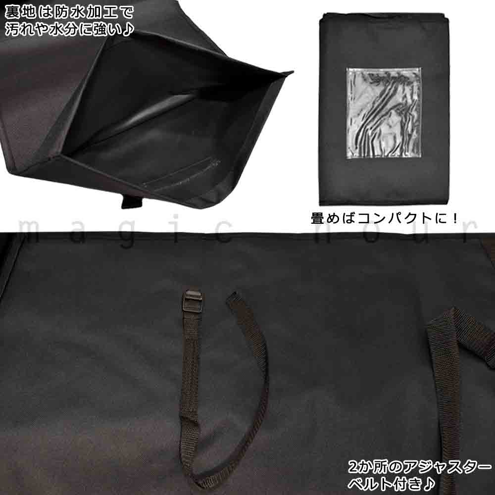 スキー ケース 板 バッグ スキー板ケース 1台用 ストック 収納 Swallow メンズ レディース 手提げ シングル お洒落 黒 SKI BAG 170 190cm ブラック 車移動 SWALLOW-ST-L-BLK-190  2