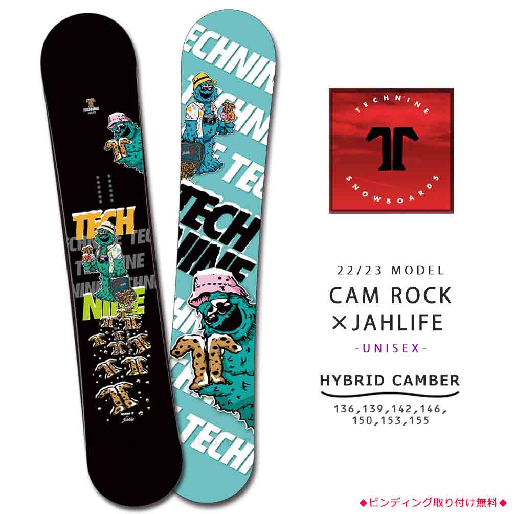 T9-BOARD-23JAH-BLK-136 : TECHNINE(テックナイン)