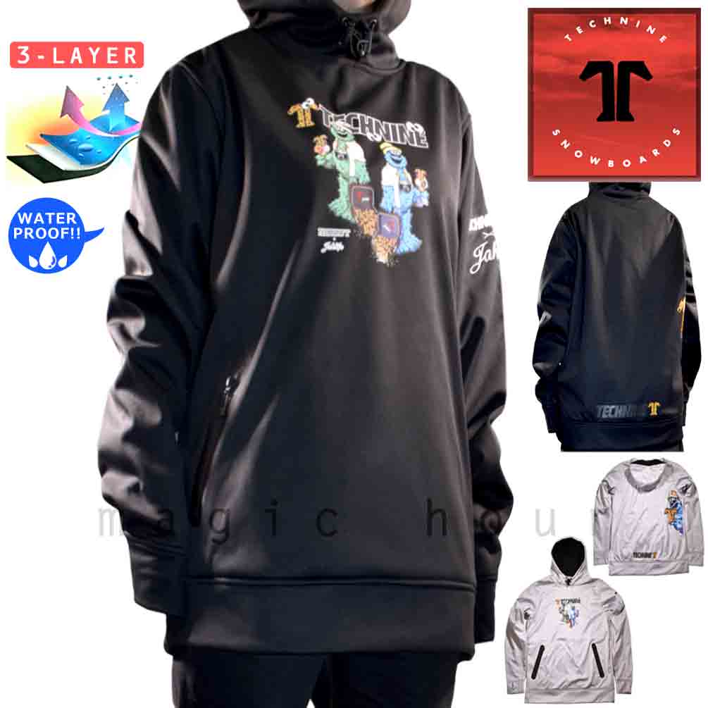 T9-HOODY-T9JP-700-BLK-L : コーチジャケット・撥水パーカー