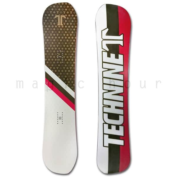 スノーボード 板 メンズ 2点 セット 2018 TECH NINE テックナイン HERITAGE オールラウンド キャンバー ツインチップ グラトリ パーク かっこいい 白 T9-BOARD-18HERITAGE-SET2-149 TECHNINE(テックナイン) 1