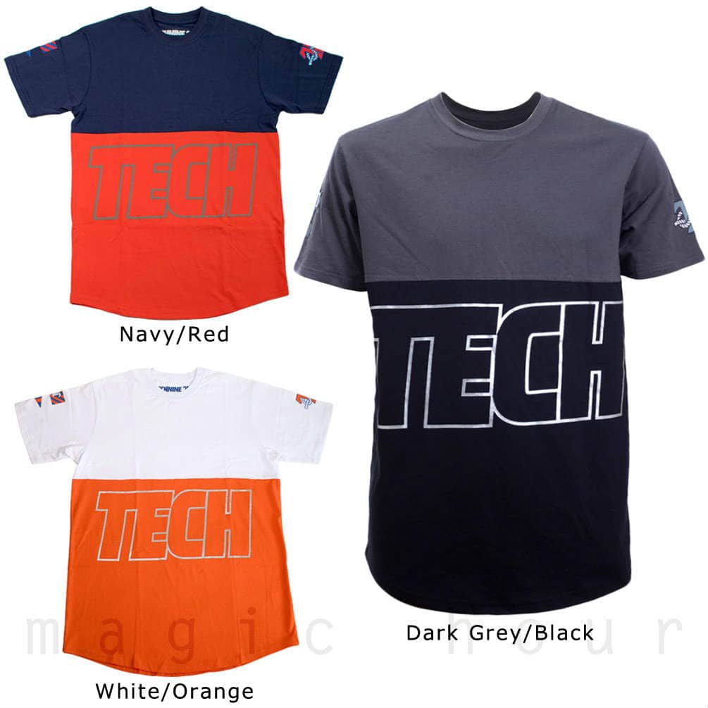 TECHNINE テックナイン メンズ レディース 半袖 Tシャツ BALLER おしゃれ カットソー T9-SSTEE-BALLER T9-SSTEE-BALLER-DGRYBLK-L TECHNINE(テックナイン) 3