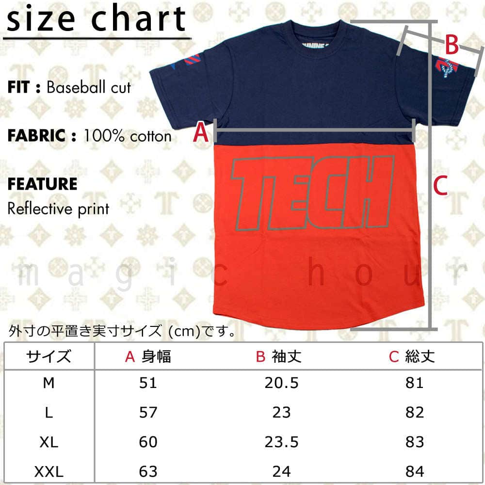 TECHNINE テックナイン メンズ レディース 半袖 Tシャツ BALLER おしゃれ カットソー T9-SSTEE-BALLER T9-SSTEE-BALLER-DGRYBLK-L TECHNINE(テックナイン) 4