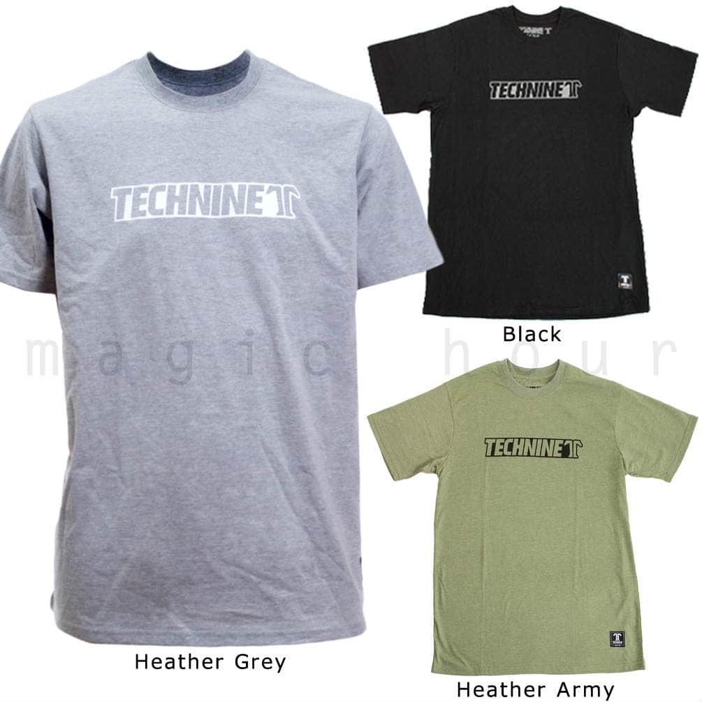 TECHNINE テックナイン メンズ レディース 半袖 Tシャツ CORPO おしゃれ カットソー T9-SSTEE-CORPO T9-SSTEE-CORPO-BLK-L TECHNINE(テックナイン) 3