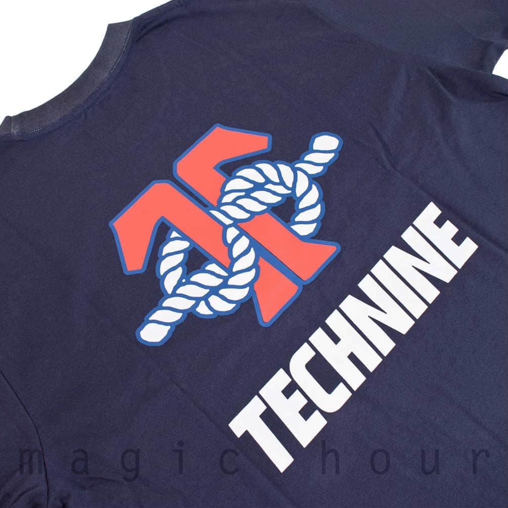 TECHNINE テックナイン メンズ レディース 半袖 Tシャツ YACHT おしゃれ カットソー T9-SSTEE-YACHT T9-SSTEE-YACHT-BLK-L TECHNINE(テックナイン) 2