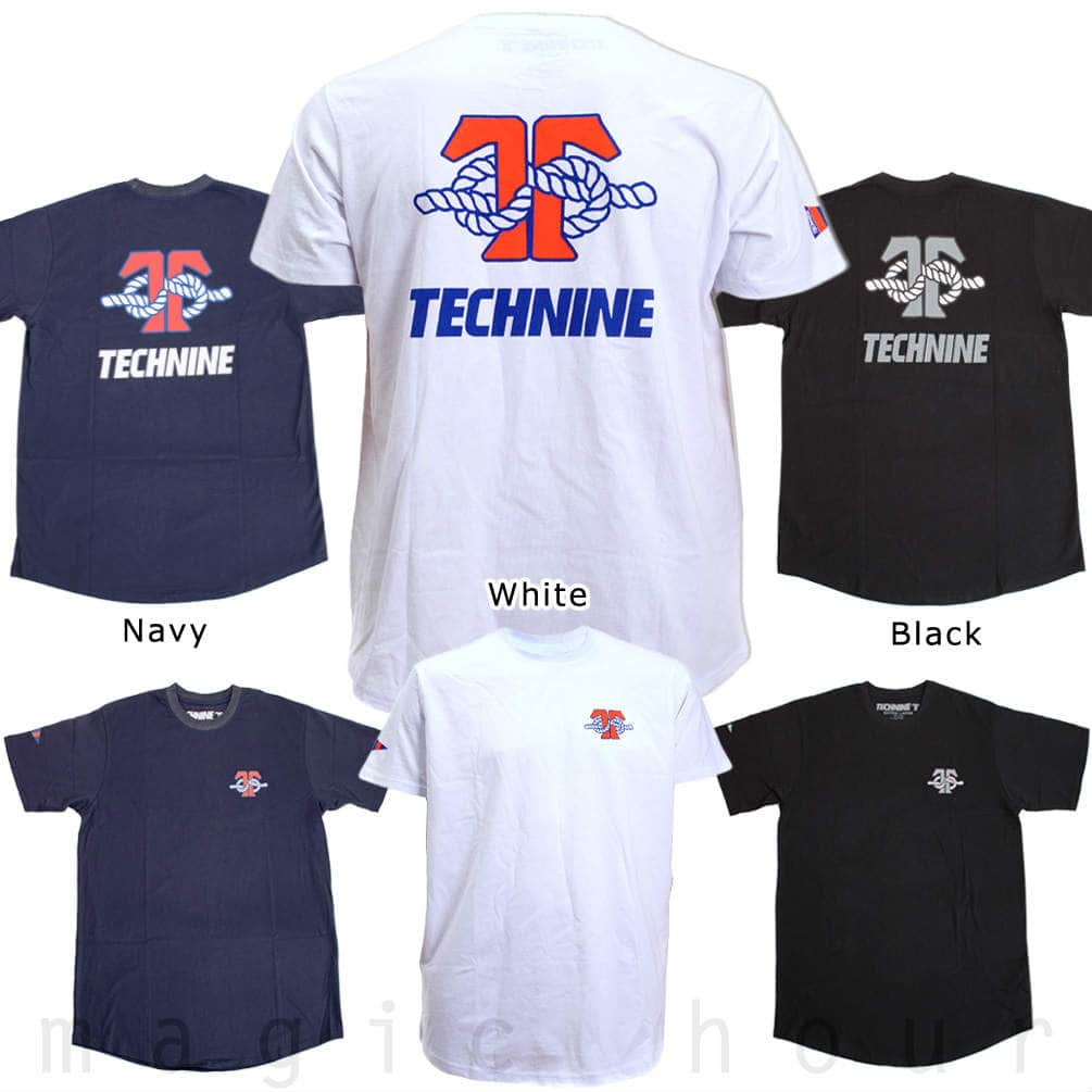 TECHNINE テックナイン メンズ レディース 半袖 Tシャツ YACHT おしゃれ カットソー T9-SSTEE-YACHT T9-SSTEE-YACHT-BLK-L TECHNINE(テックナイン) 3