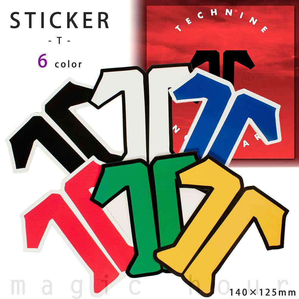 U-T9-STICKER-T-BLK : チューンナップ