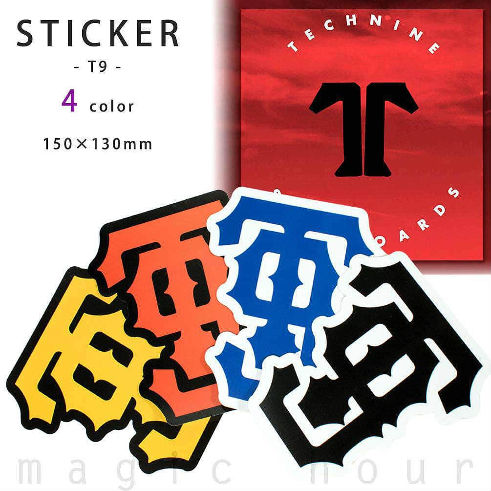U-T9-STICKER-T9-BLK : チューンナップ