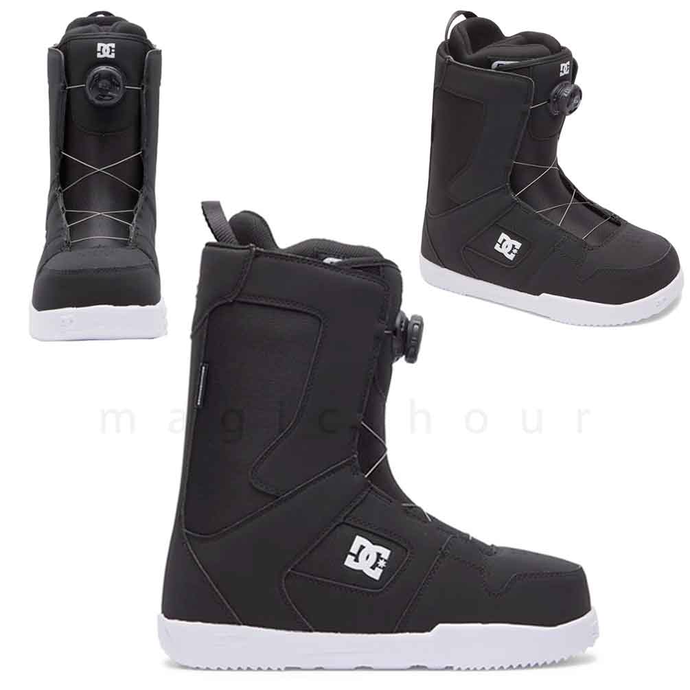 スノーボード ブーツ BOA メンズ DC SHOE ディーシー PHASE BOA ダイヤル ダイアル式 22-23 2023 大きいサイズ 25cm - 29cm 黒 ブラック カーキ オレンジ お洒落 TR-DCBOT-23PHASEB-BKW-10 DC(ディーシー) 3