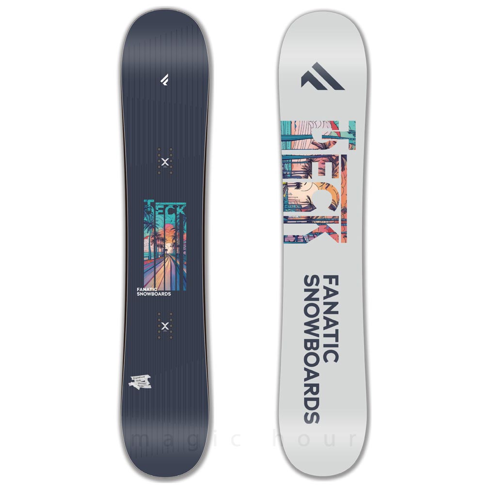 スノーボード 板 メンズ レディース ボード 単品 ダブキャン FANATIC ファナティック T-DECK 2026モデル スノボー 初心者 ダブル キャンバー ボード ブランド 黒 TR-FANSB-26TDECKBK-139 FANATIC(ファナティック) 4