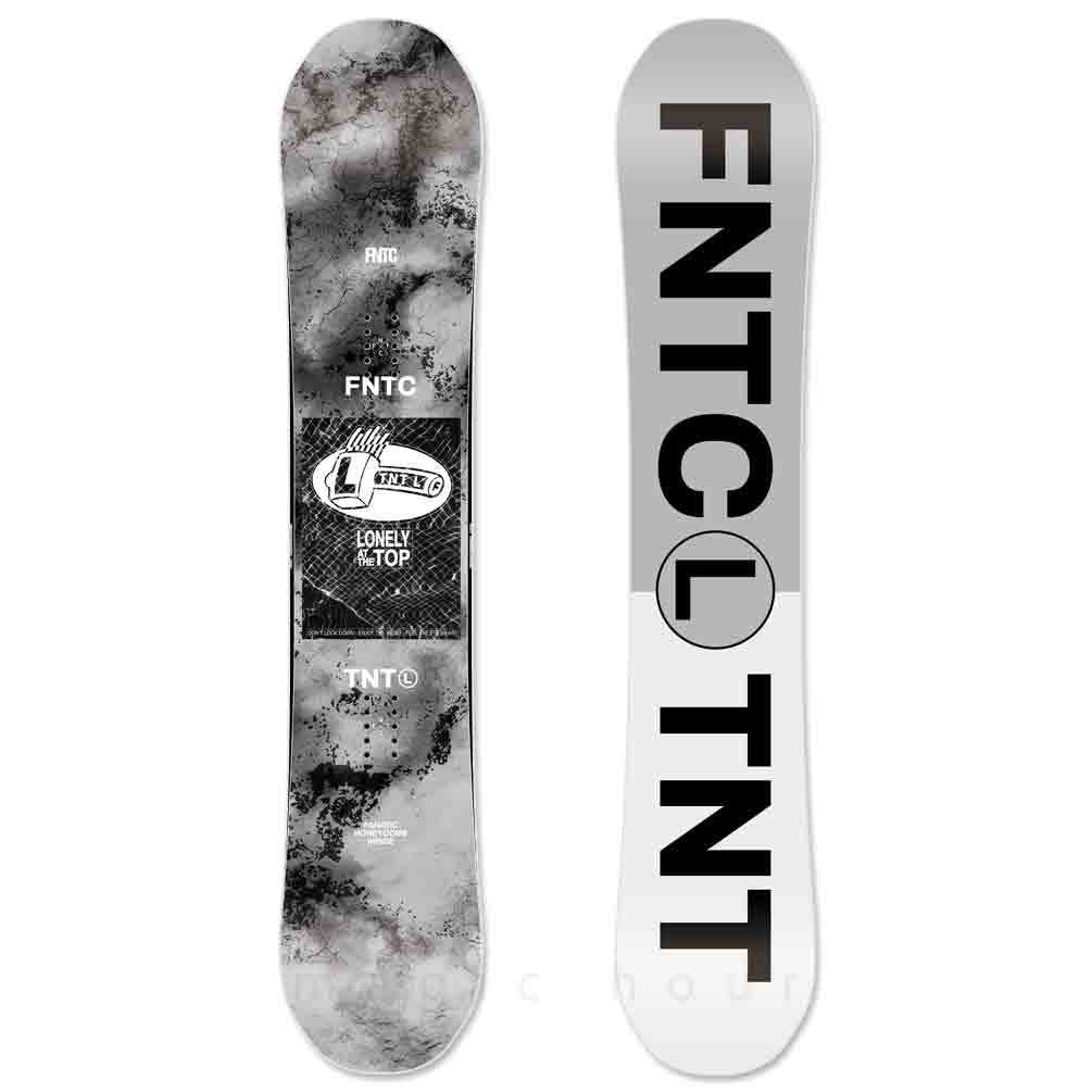 スノーボード 板 メンズ レディース 2点 セット FNTC TNT L 2024 スノボー グラトリ  初心者 ダブルキャンバー ボード ビンディング お洒落 ブランド ホワイト TR-FNTSB-24TLW-ST2-139 FNTC 1