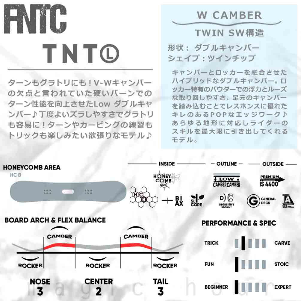 スノーボード 板 メンズ 2点 セット ダブキャン FNTC TNT L  グラトリ ダブルキャンバー ボード ビンディング 2026 スノボー  初心者 お洒落 ブランド グリーン TR-FTSB-26TLGN-ST2-147 FNTC(エフエヌティーシー) 3