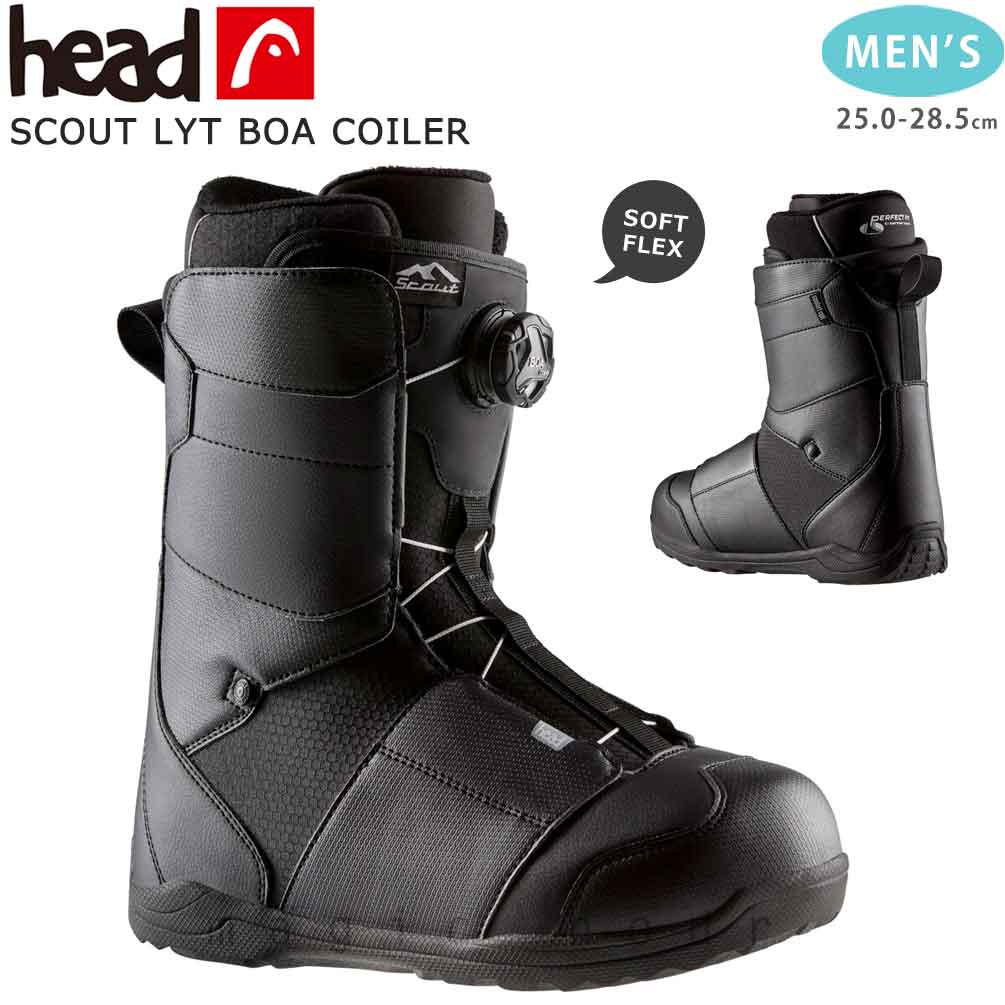 TR-HDBOT-25SCOUTB-BLACK-25 : スノーボードブーツ
