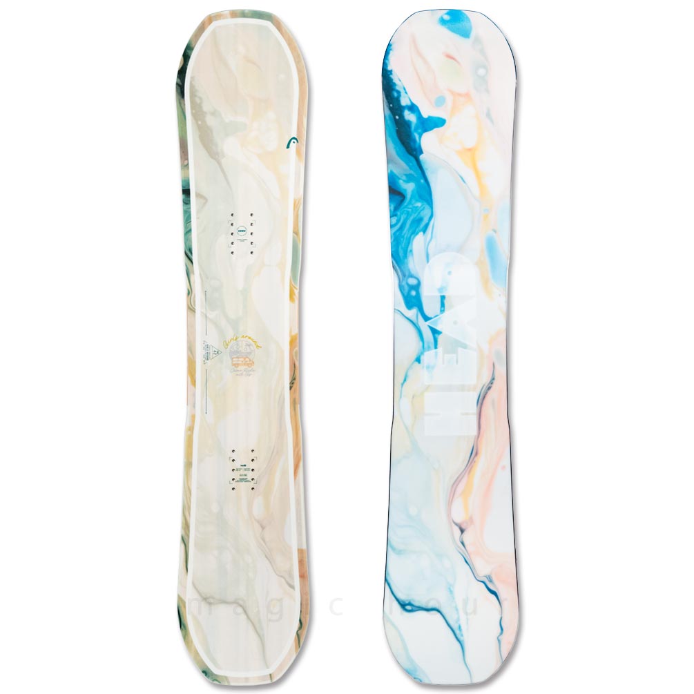 スノーボード 板 レディース 単品 ヘッド HEAD グラトリ ダブキャン 2026モデル ガールズアラウンド GIRLS AROUND DCT ダブルキャンバー ボード お洒落 初心者 TR-HDSB-26AROUND-138 HEAD(ヘッド) 4