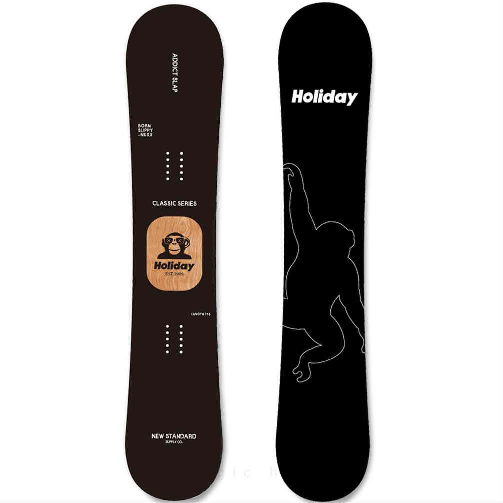 スノーボード 板 2点セット HOLIDAY ホリデイ ADDICT SLAP 2026 メンズ レディース スノボー グラトリ 初心者 ハイブリッドキャンバーボード お洒落 ホワイト TR-HLSB-26ADTS-ST2-139 HOLIDAY(ホリデイ) 5