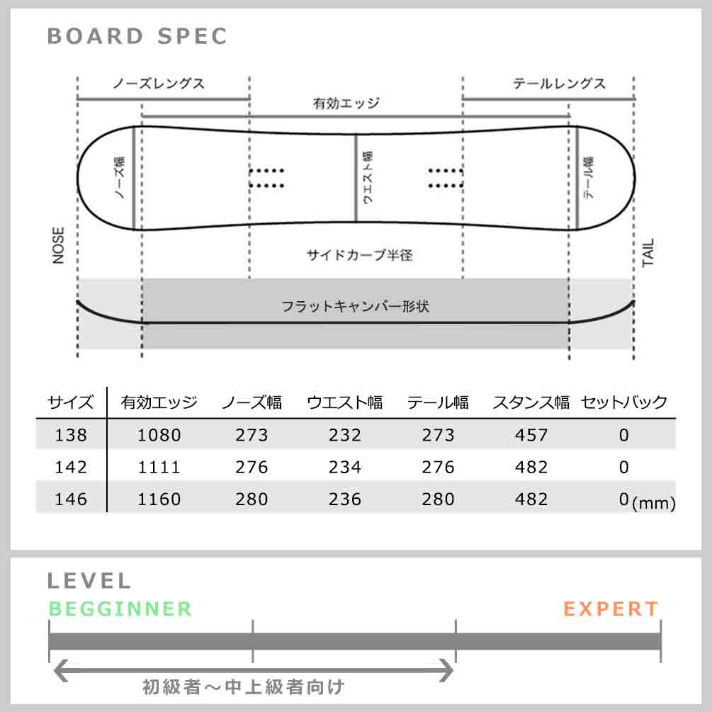スノーボード 板 レディース 2点 セット K2 ケーツー FIRST LITE 2024モデル スノボー 初心者 ハイブリッド フラット キャンバー ボード ビンディング ブランド TR-K2SB-24FTLT-ST2-138 K2(ケーツー) 5