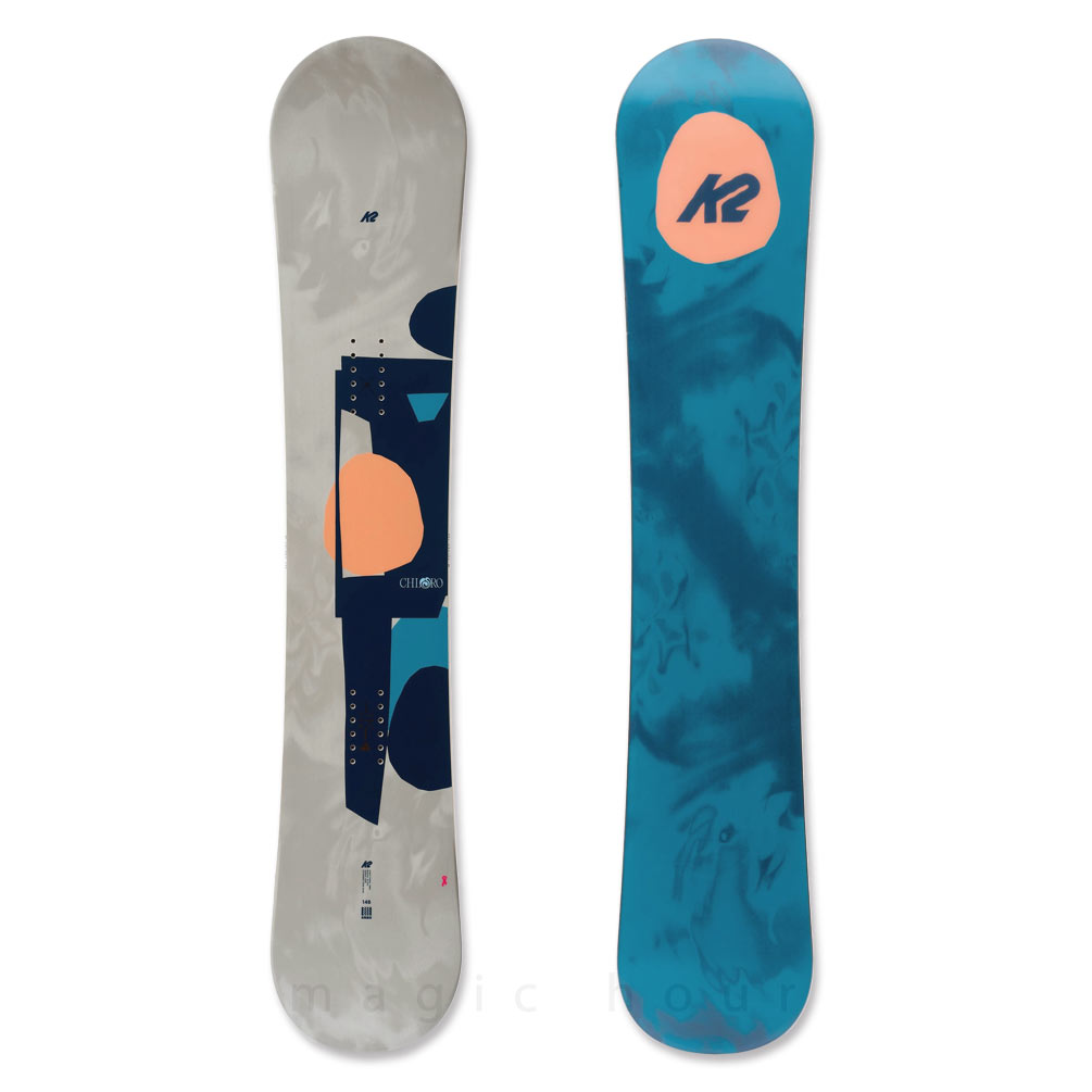 スノーボード 板 レディース 単品 K2 ケーツー CHLORO CAMBER クロロ 2026モデル スノボー 初心者 グラトリ ハイブリッド キャンバー ボード お洒落 ブランド TR-K2SB-26CHLORO-138 K2(ケーツー) 5