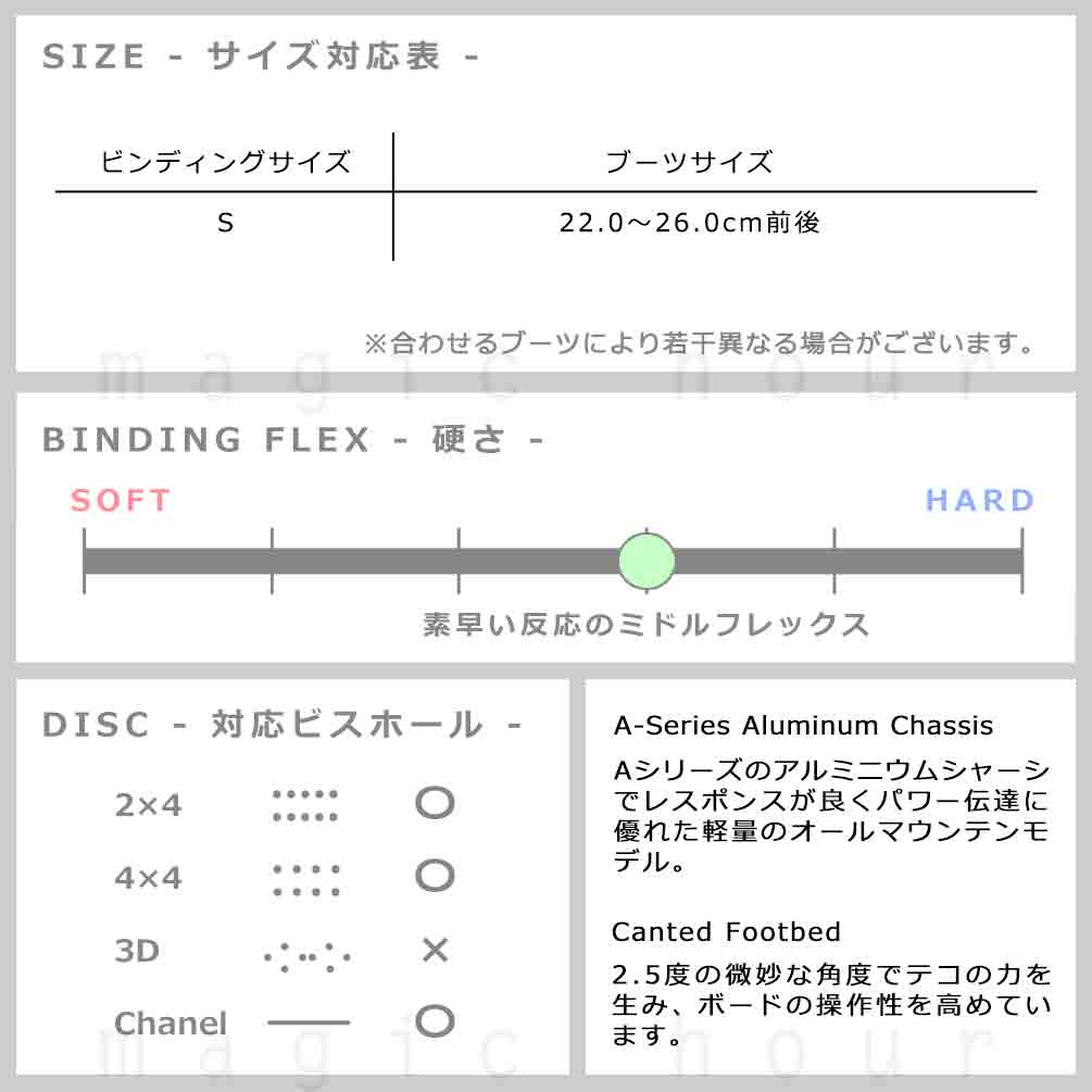 スノーボード ビンディング スノボー バインディング レディース RIDE ライド AL-6 ボード 金具 22-23 初心者 お洒落 ソフトフレックス グラトリ 黒 ベージュ 白 TR-RDBIN-23AL-6-BLACK-S RIDE(ライド) 2