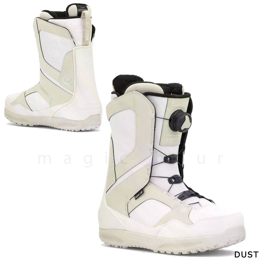 スノーボード ブーツ BOA レディース RIDE ライド SAGE ダイヤル ダイアル式 25-26 2026モデル ブランド 初心者 お洒落 大きいサイズ 22cm - 26.0cm 黒 白 茶色 TR-RDBOT-26SAGE-BLACK-22 RIDE(ライド) 5