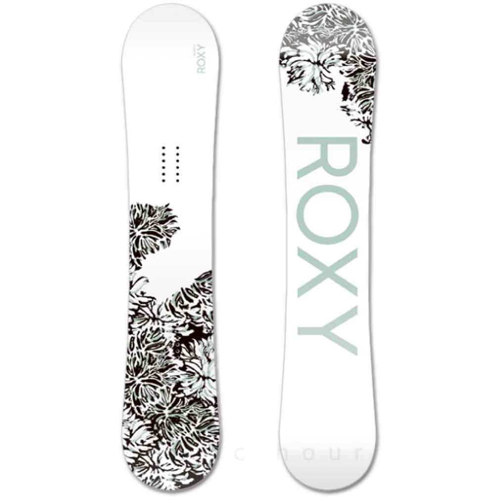 スノーボード 板 グラトリ レディース 2点 セット ROXY ロキシー RAINA 2024 ダブルキャンバー ボード ブランド スノボー 初心者 お洒落 かっこいい 白 黒 TR-RXSB-24RNA-ST2-139 ROXY(ロキシー) 1
