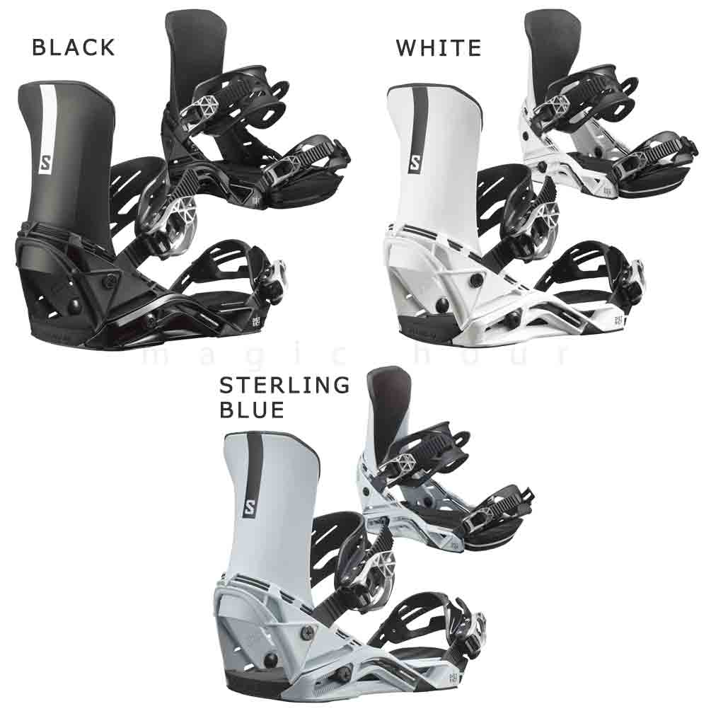 スノーボード ビンディング スノボー バインディング メンズ SALOMON サロモン DISTRICT ボード 23-24 グラトリ 軽量 黒 白 グレー 青 板と同時購入で取付無料 TR-SLMBIN-24DSTRCT-BLK-L SALOMON(サロモン) 5
