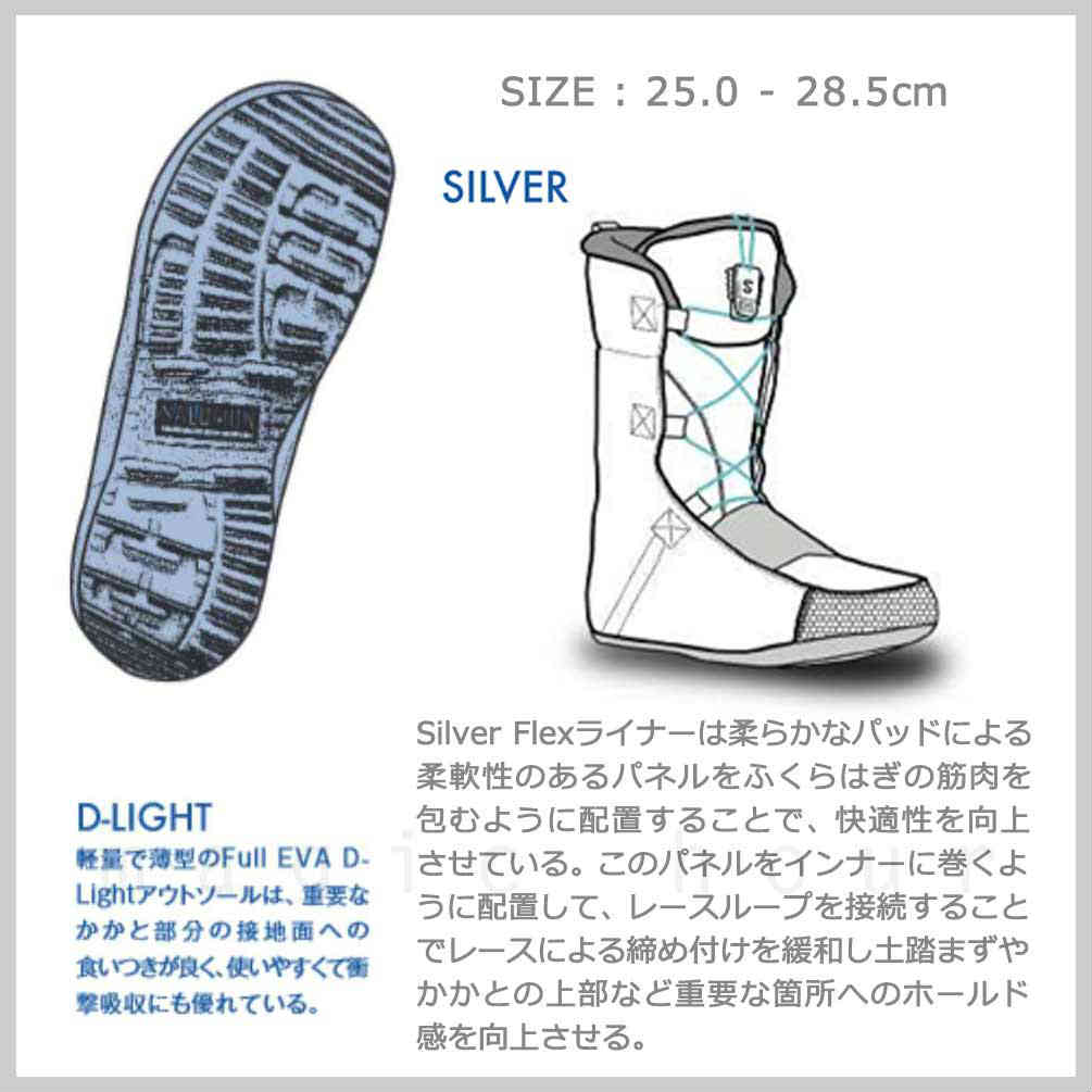 スノーボード ブーツ メンズ SALOMON サロモン FACTION BOA WIDE ダイヤル ダイアル式 20-21 ソフトフレックス 大きいサイズ 25cm - 28.5cm 黒 ブラック お洒落 TR-SLMBOT-21FACTNB-BLK-25 SALOMON(サロモン) 2