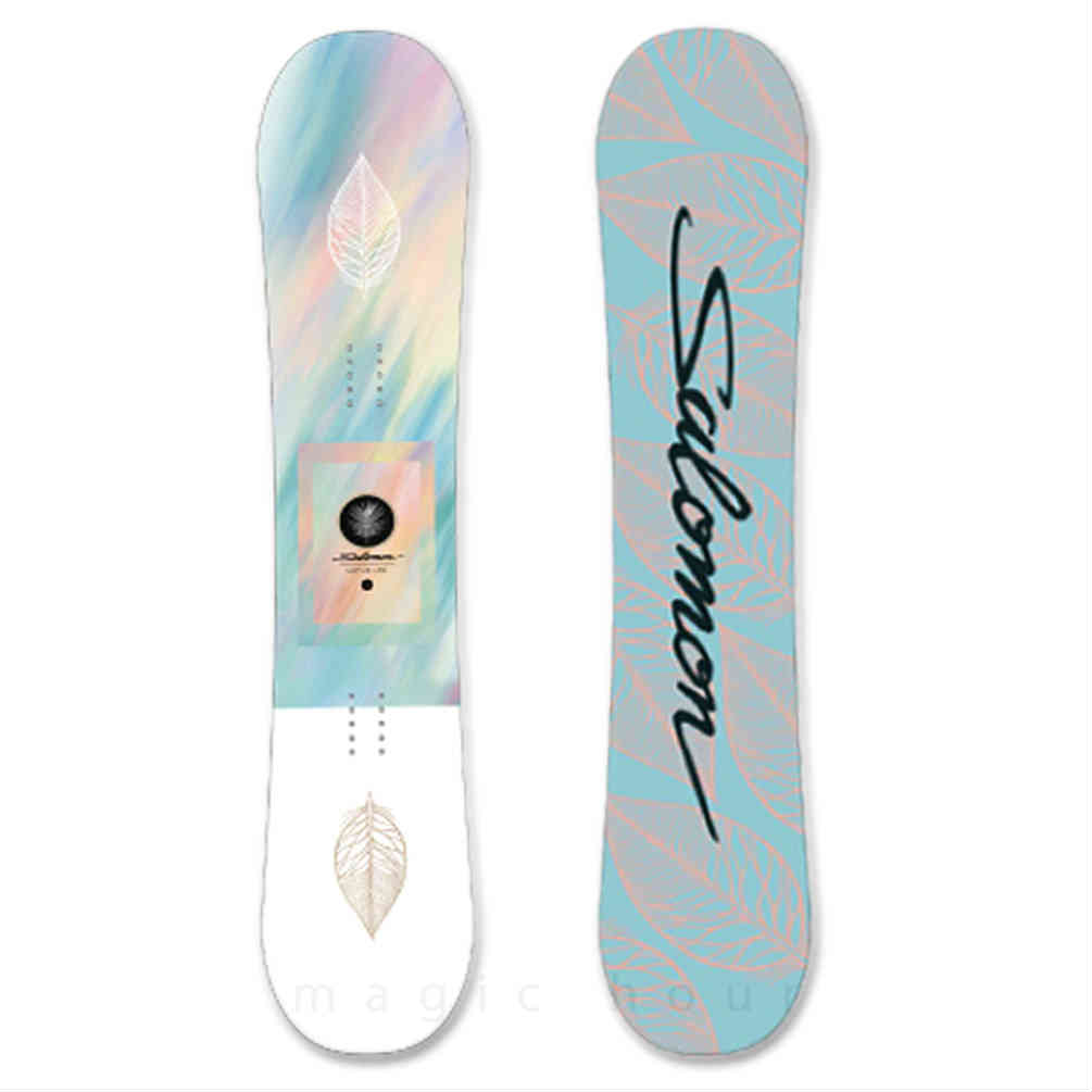 スノーボード 板 レディース 単品 SALOMON サロモン LOTUS LTD スノボー 初心者 ハイブリッド キャンバー ボード Wロッカー ソフトフレックス カワイイ おしゃれ TR-SLMSB-21LOTSLTD-135 SALOMON(サロモン) 4