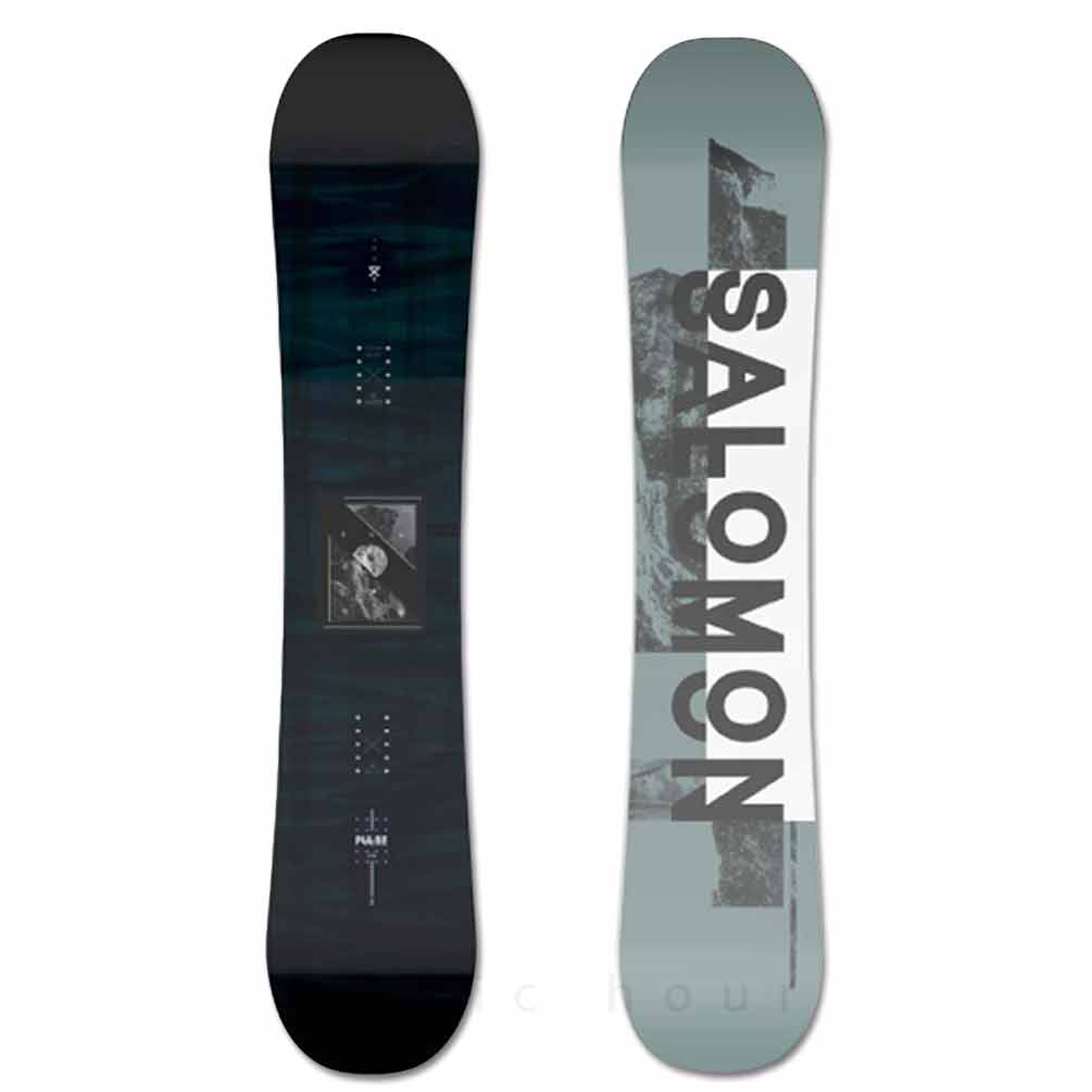 スノーボード 板 メンズ 2点 セット スノボ ビンディング 2022 SALOMON サロモン PULSE LTD ブランド グラトリ ハイブリッド キャンバー ボード お洒落 黒 TR-SLMSB-22PTD-ST2-145 SALOMON(サロモン) 1