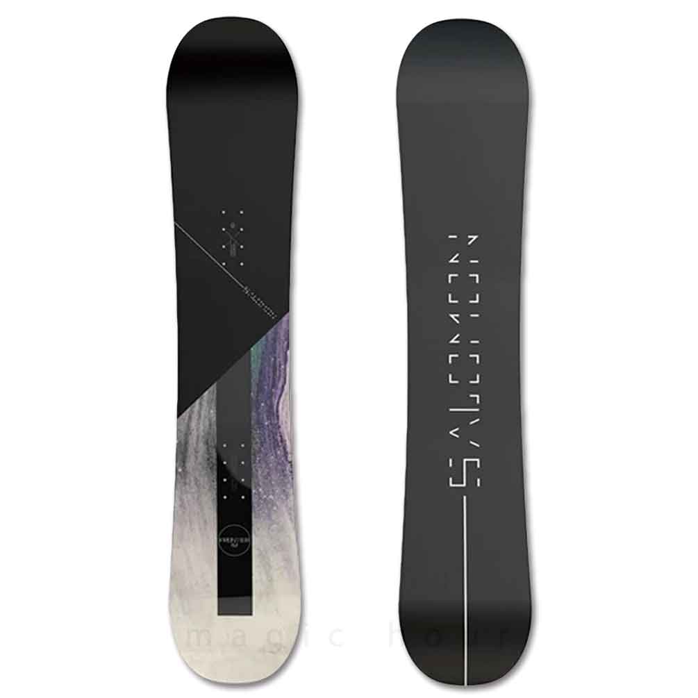 スノーボード 板 メンズ レディース 単品 2023 SALOMON サロモン FRONTIER グラトリ ハイブリッド キャンバー ボード パーク Wロッカー かっこいい ブラック 黒 TR-SLMSB-23FRONTIR-138 SALOMON(サロモン) 4