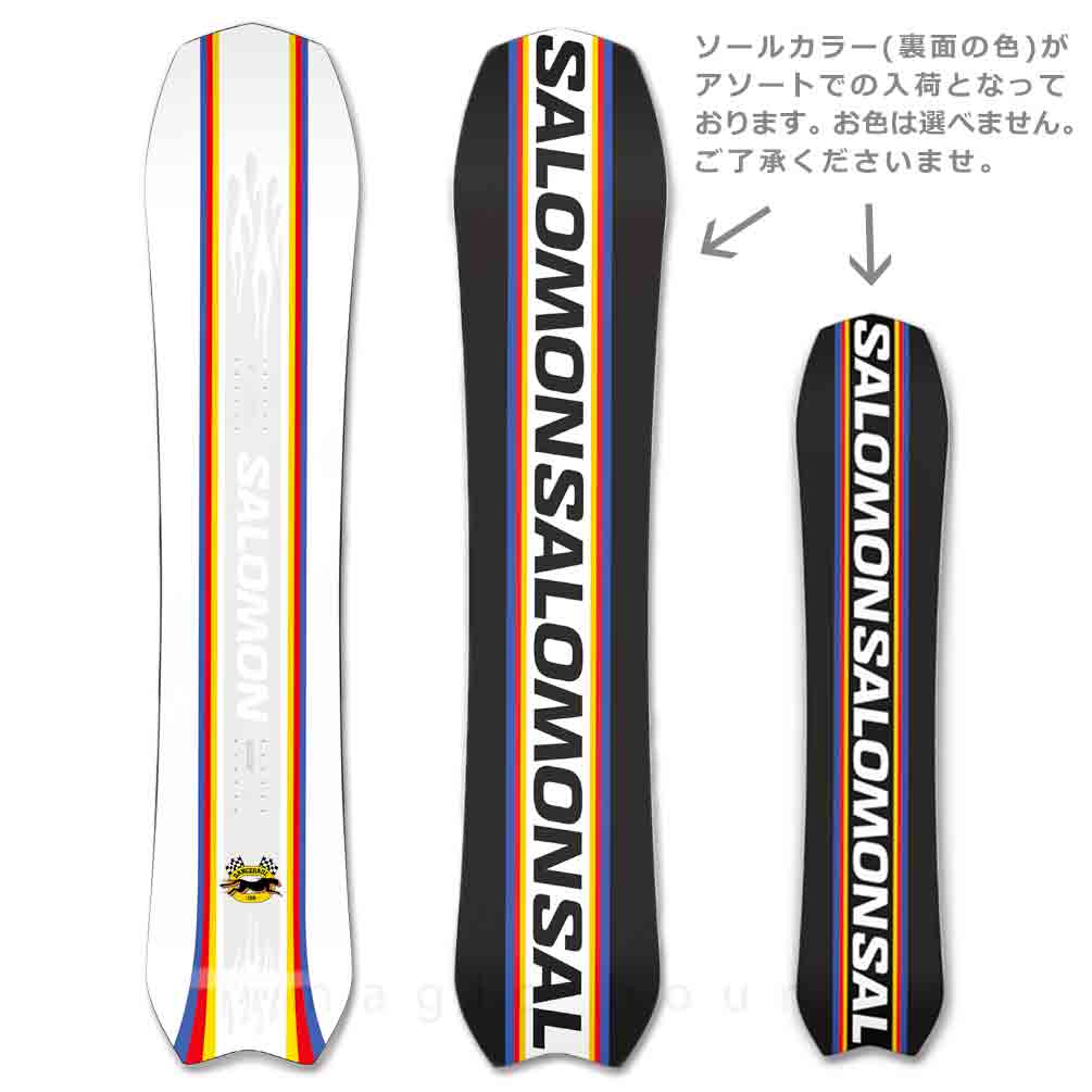 スノーボード 板 メンズ 単品 2024 SALOMON サロモン DANCEHAUL オールラウンド ハイブリッド キャンバー ボード グラトリ パーク Wロッカー 白 ホワイト お洒落 TR-SLMSB-24DANCEHL-147 SALOMON(サロモン) 4