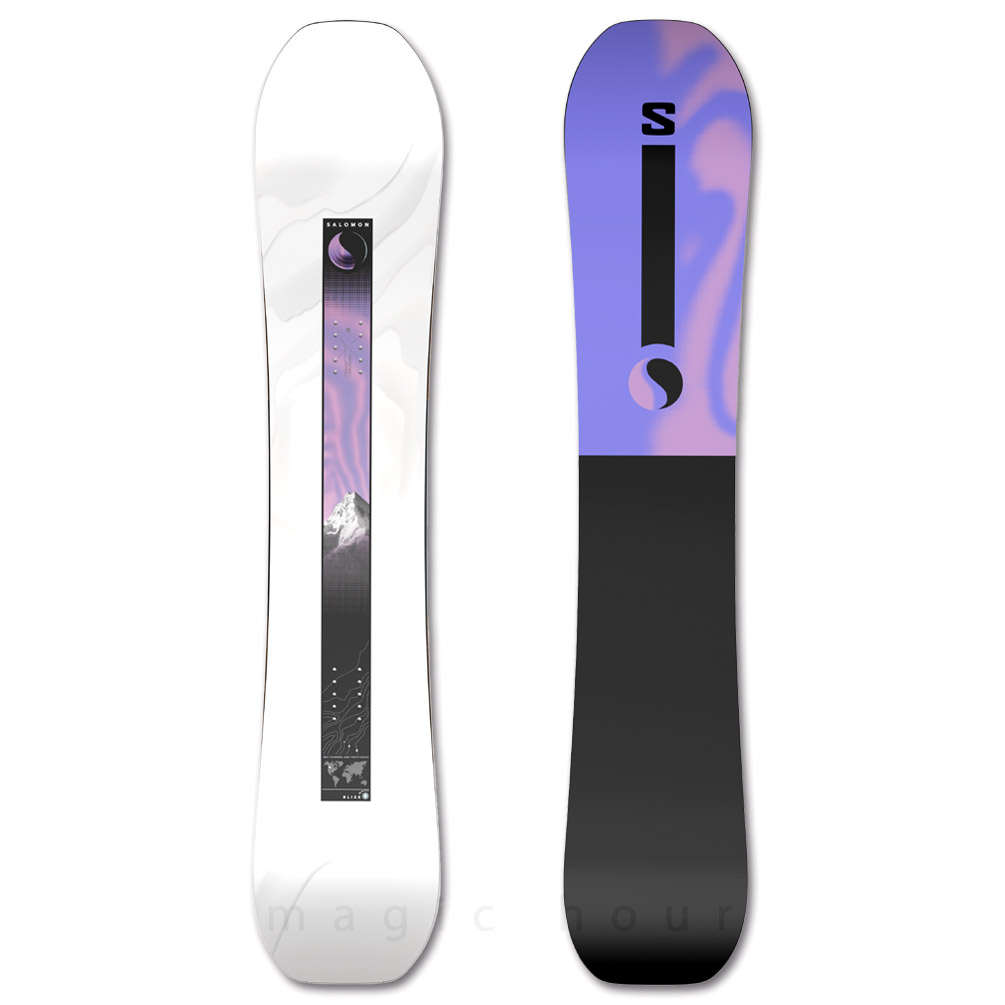 スノーボード 板 レディース 単品 サロモン ブリス 2026 SALOMON BLISS ハイブリッド キャンバー ボード テーパード ディレクショナル パウダー カービング 白 TR-SLMSB-26BLISS-138 SALOMON(サロモン) 4