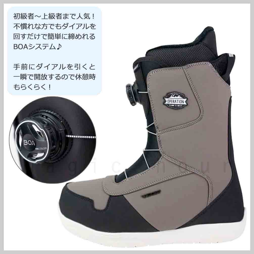 スノーボード ブーツ ダイアル式 BOA ボア メンズ レディース SIMS シムス OPERATION ダイヤル 25-26 ソフトフレックス 大きいサイズ 23cm - 30cm お洒落 TR-SMSBOT-26OPRATN-BLACK-23 SIMS(シムス) 2