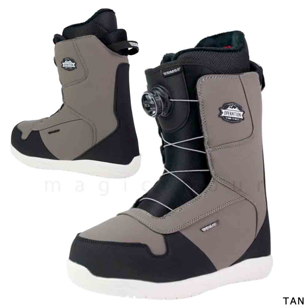スノーボード ブーツ ダイアル式 BOA ボア メンズ レディース SIMS シムス OPERATION ダイヤル 25-26 ソフトフレックス 大きいサイズ 23cm - 30cm お洒落 TR-SMSBOT-26OPRATN-BLACK-23 SIMS(シムス) 5